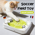 2026 World Cup Interactive Cat Soccer Toy | Motion-Activated Smart Pet Kicking Game, USB Rechargeable